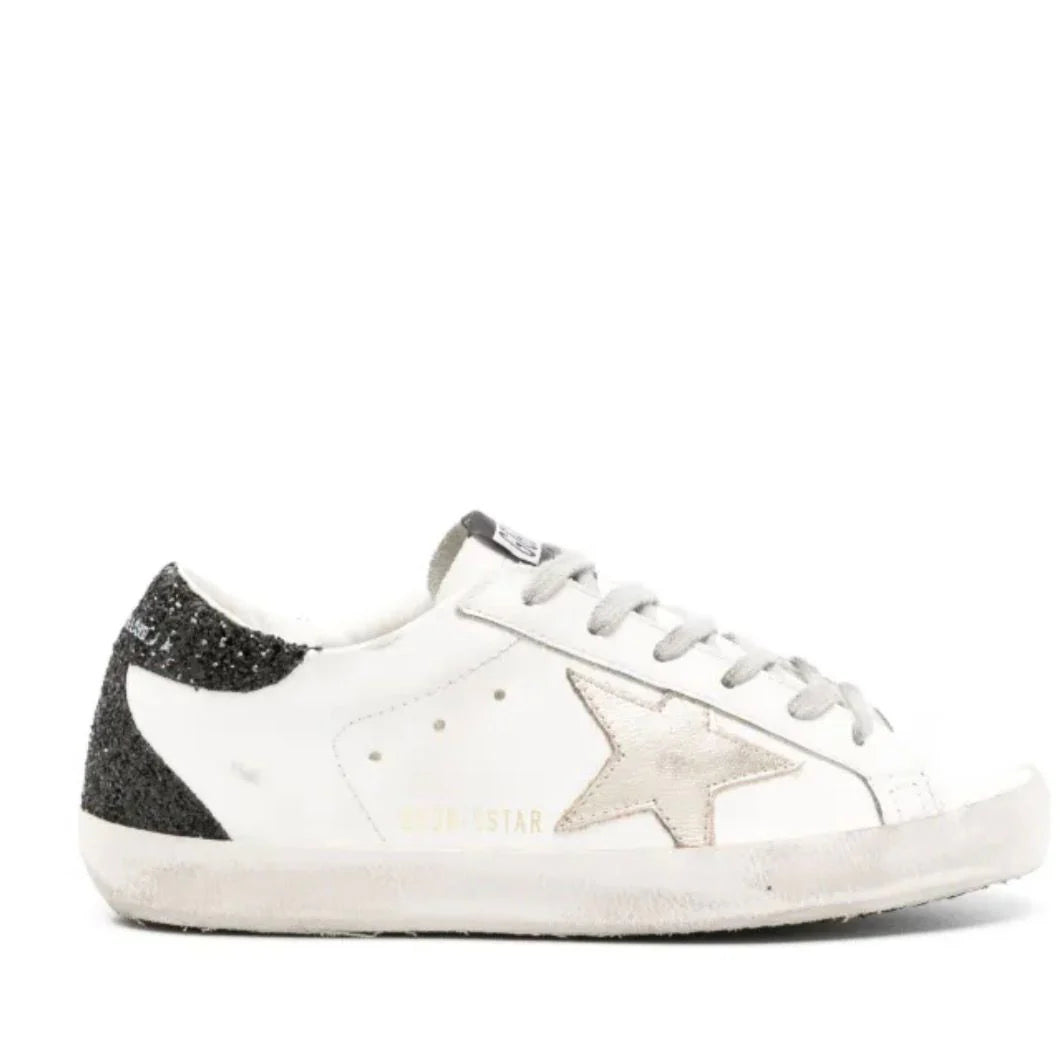 Golden Goose White Black Rose