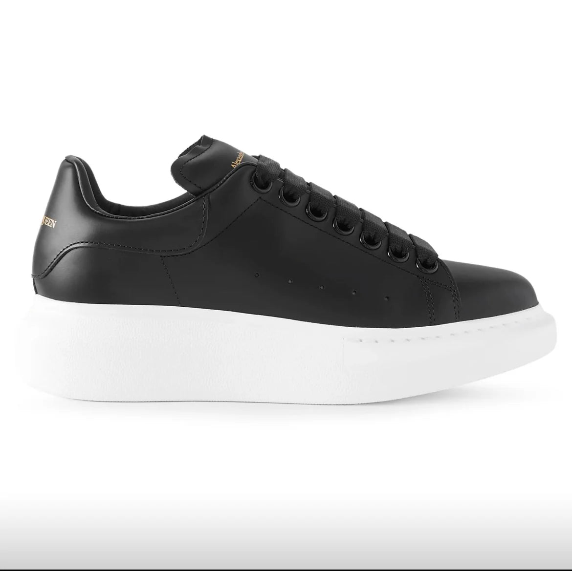 Alexander McQueen Black White Sole