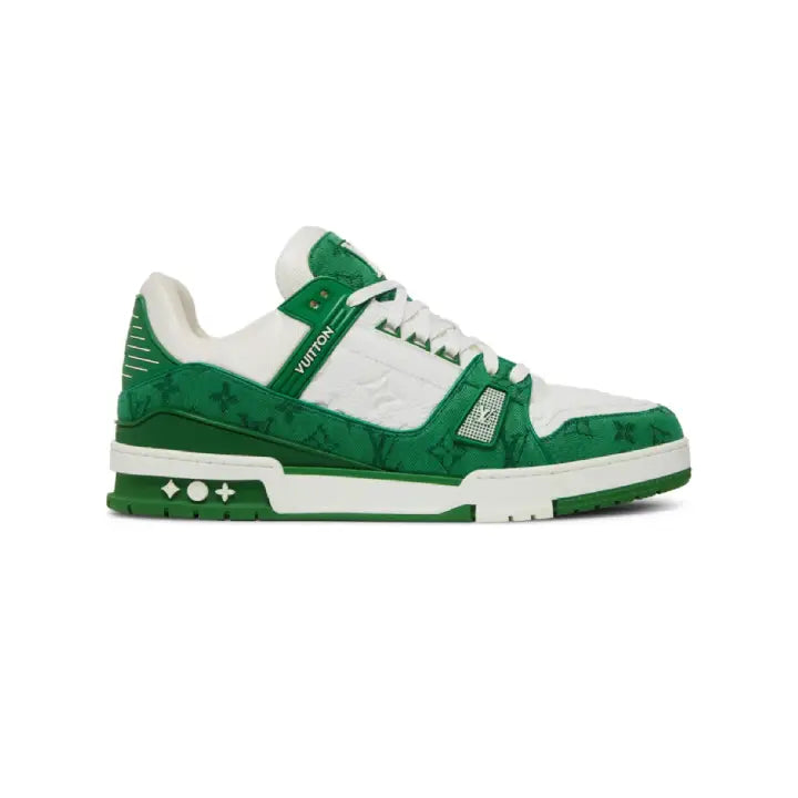 Louis Vuitton Trainer White Green