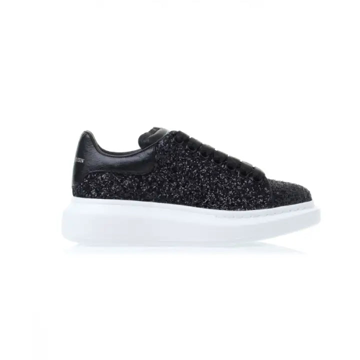 Alexander McQueen Black Glitter