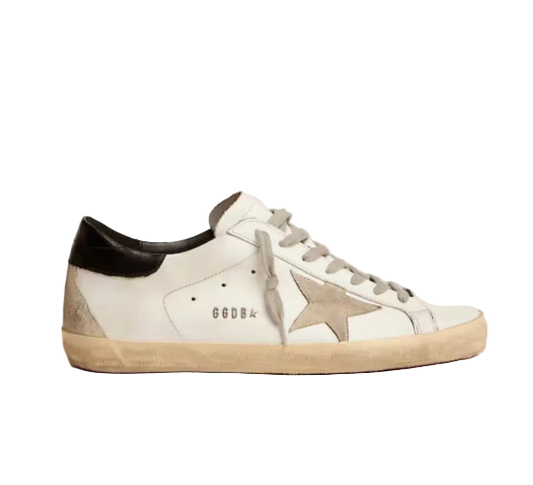 Golden Goose White Black Pink Mid
