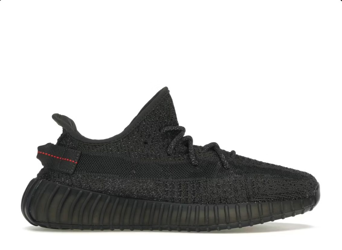 Yeezy Boost 350 V2 Static Black (Reflective)