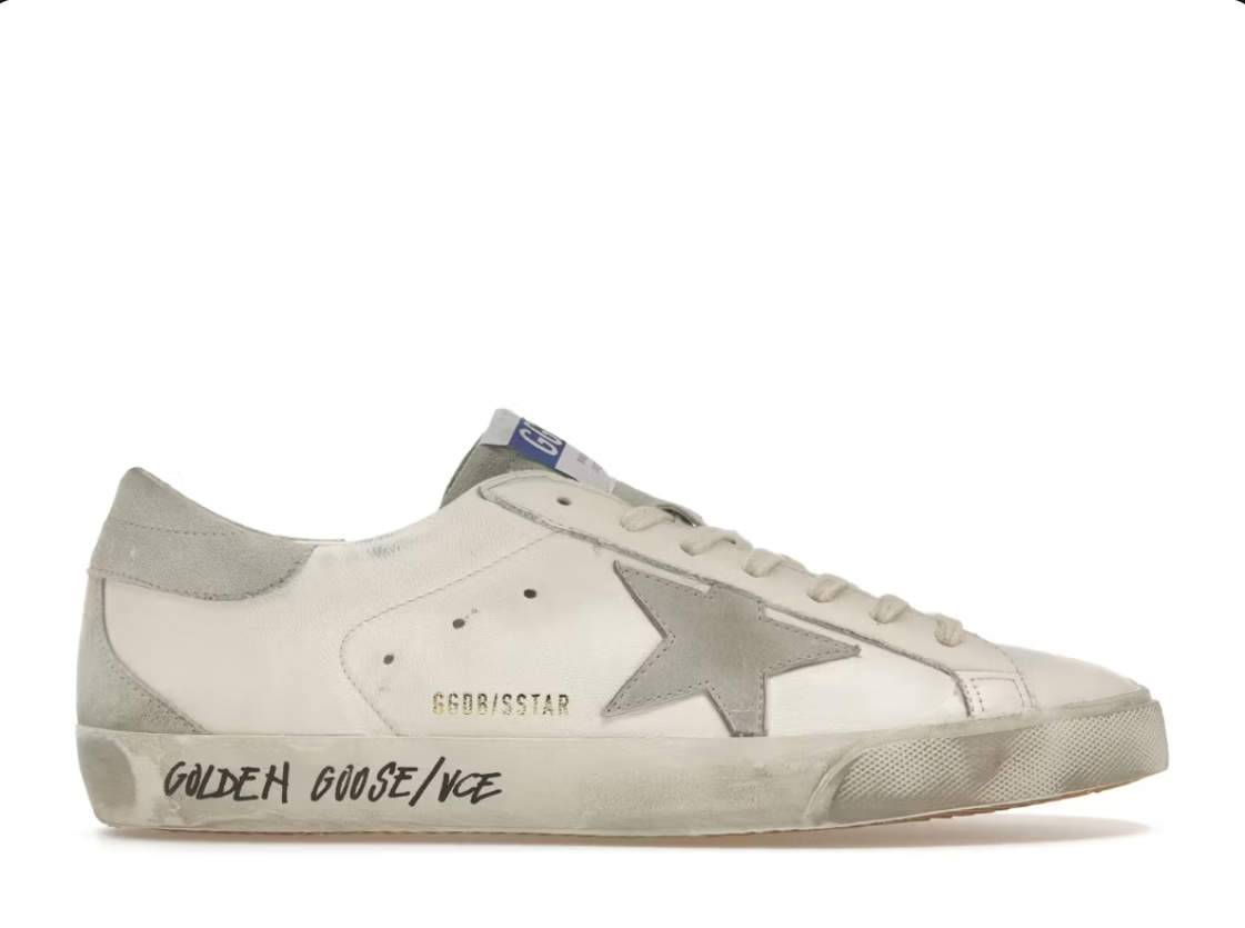 Golden Goose Super-Star White Ice Grey