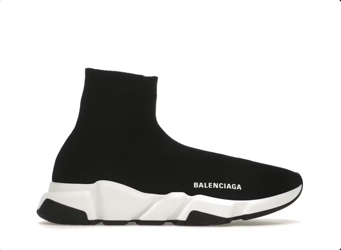 Balenciaga Speed Trainer Black White