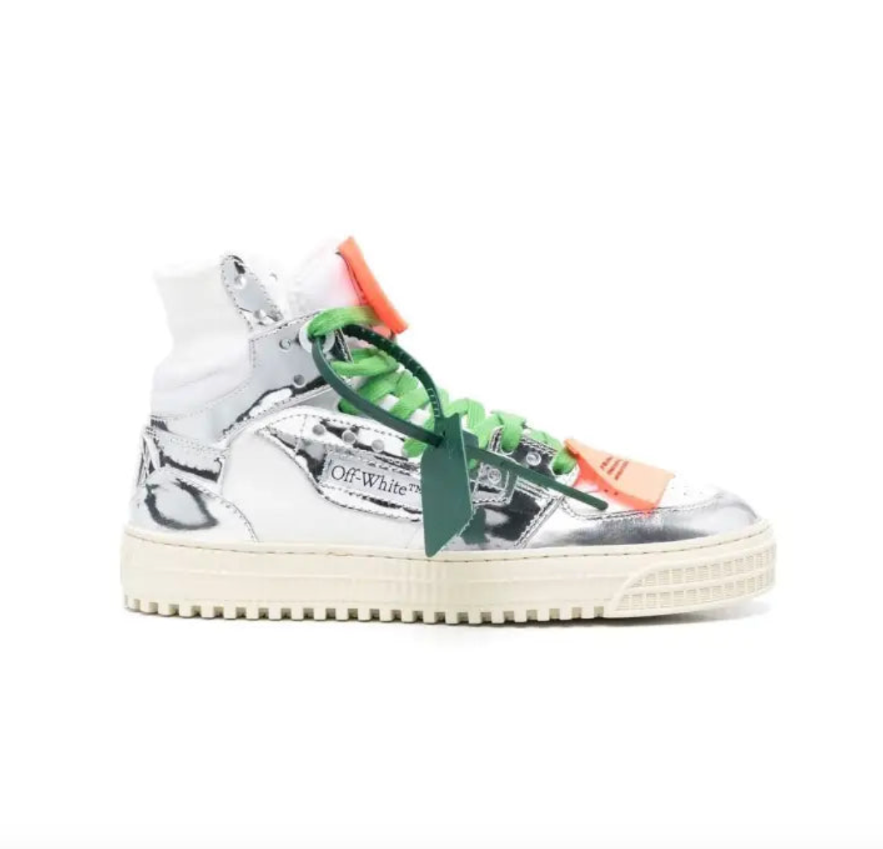 Off White High White Silver