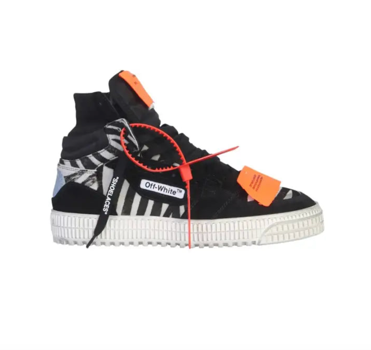 Off White High Pony Zebra
