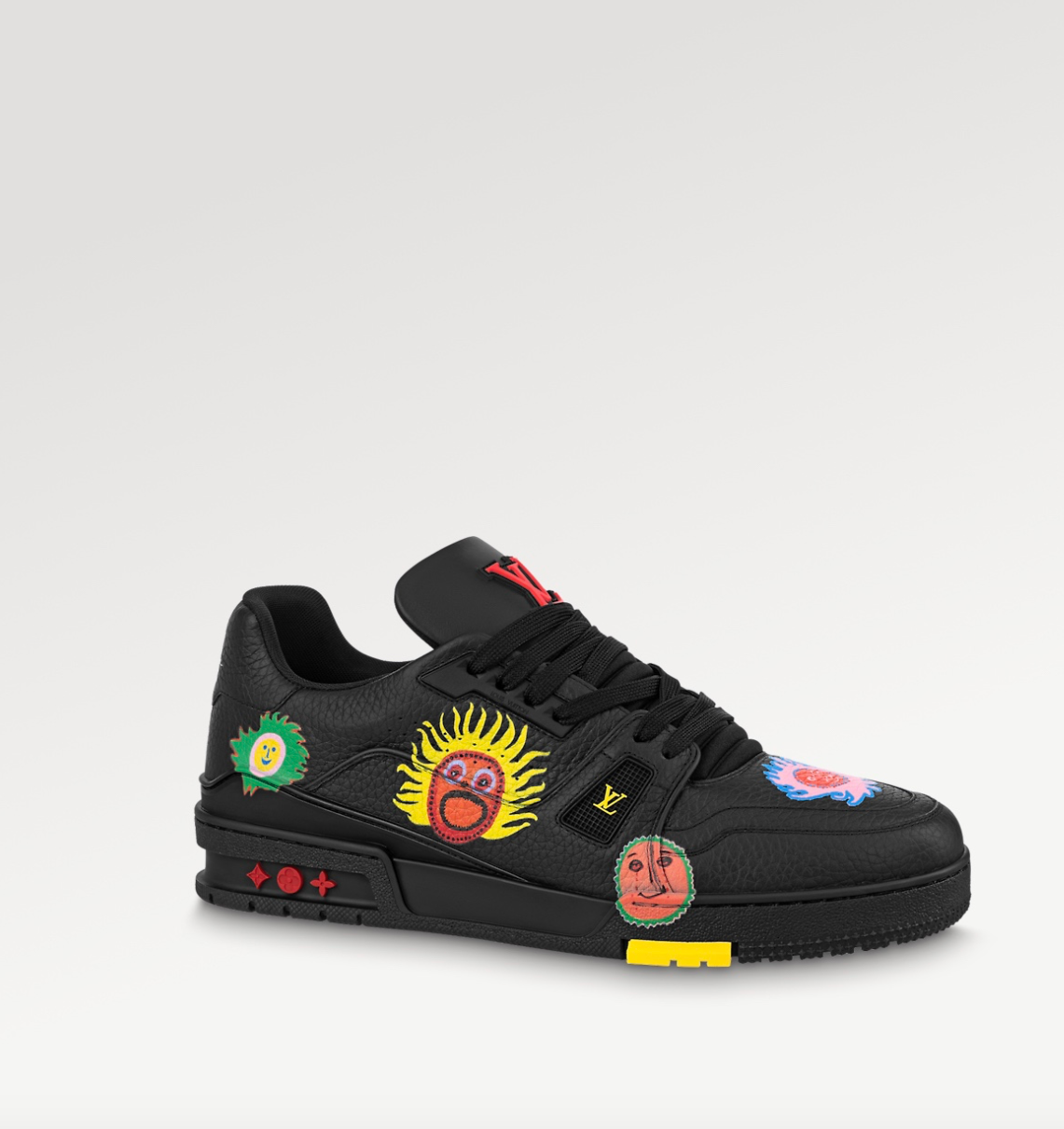 Louis Vuitton Sneakers Black with Icons
