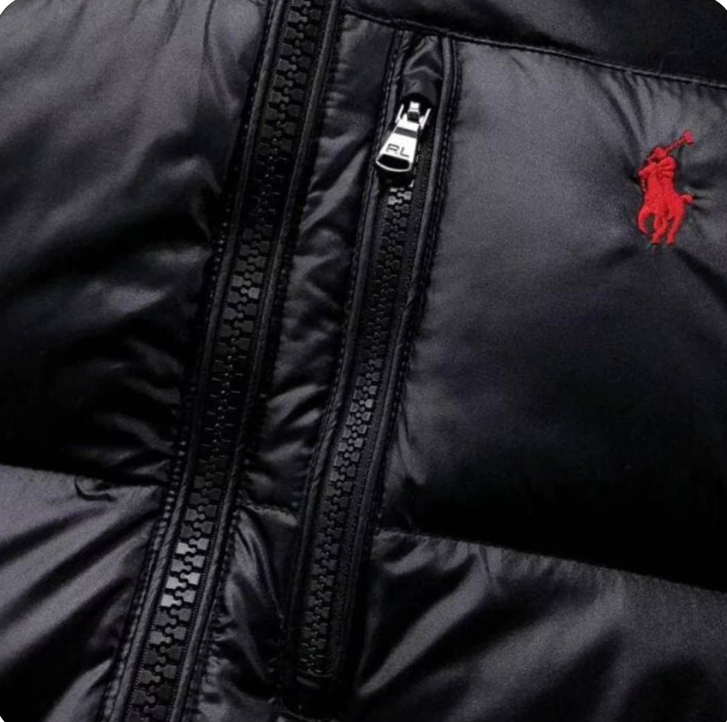 Polo Black Shiny Jacket