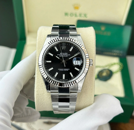 Rolex Datejust Black Dial 116334 41 mm