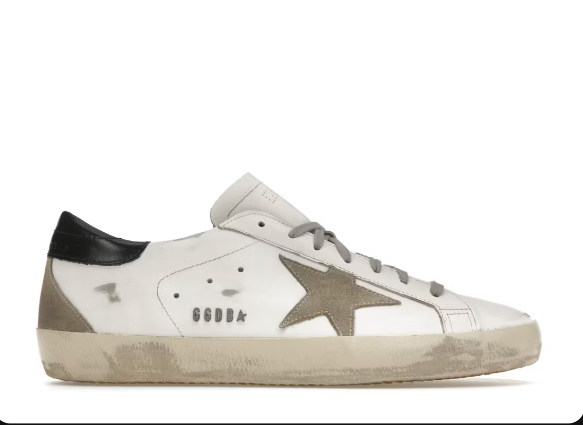 Golden Goose Super-Star White Black