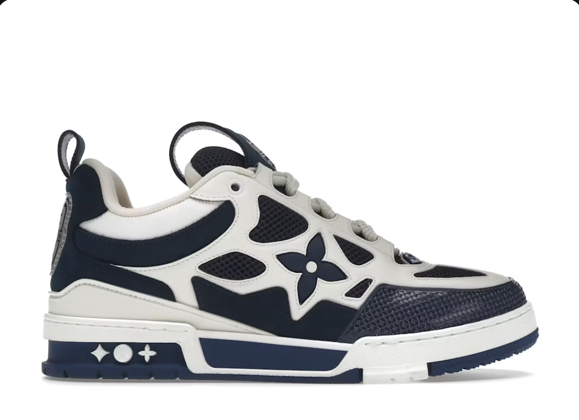 Louis Vuitton LV Skate Sneaker Marine White