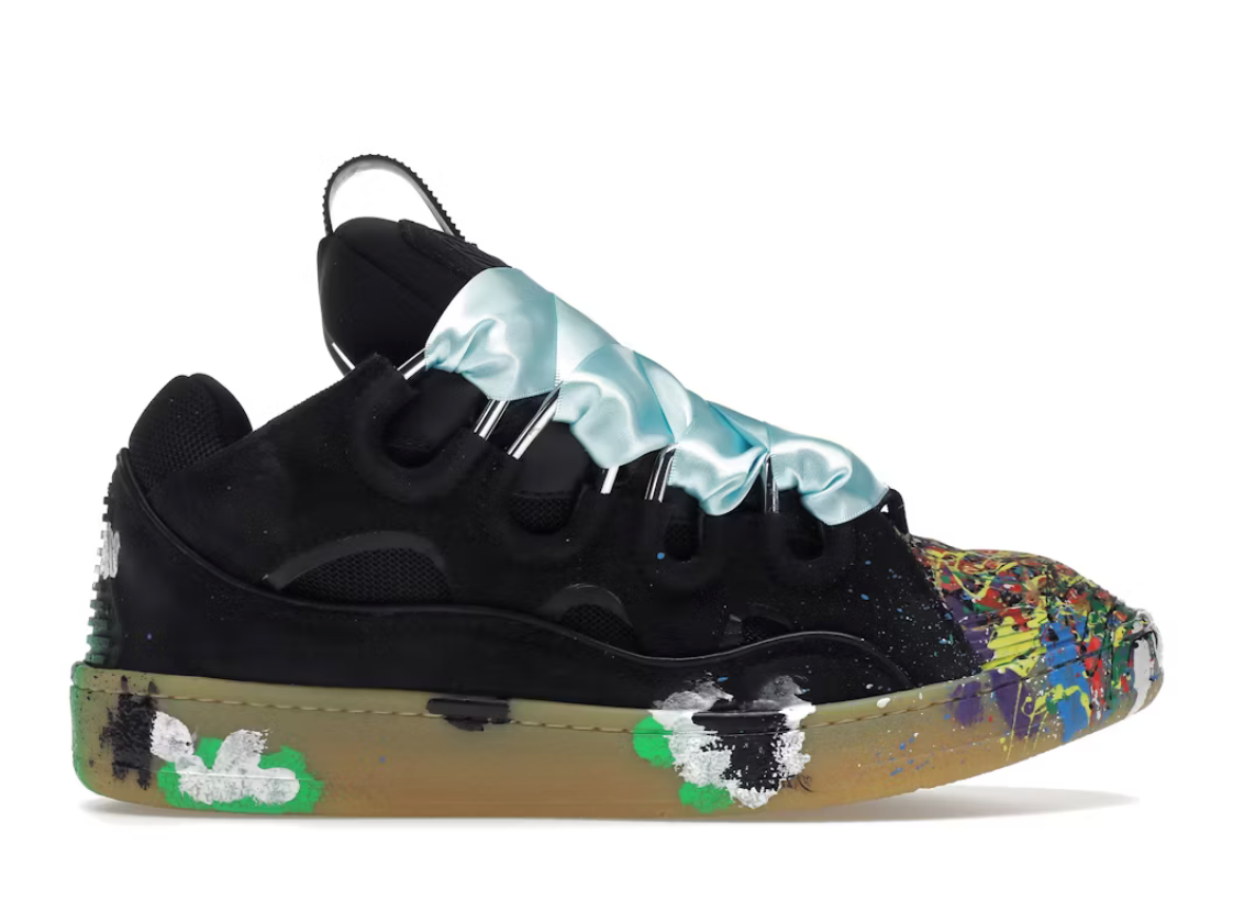 Lanvin Leather Curb Gallery Dept. Black Multi