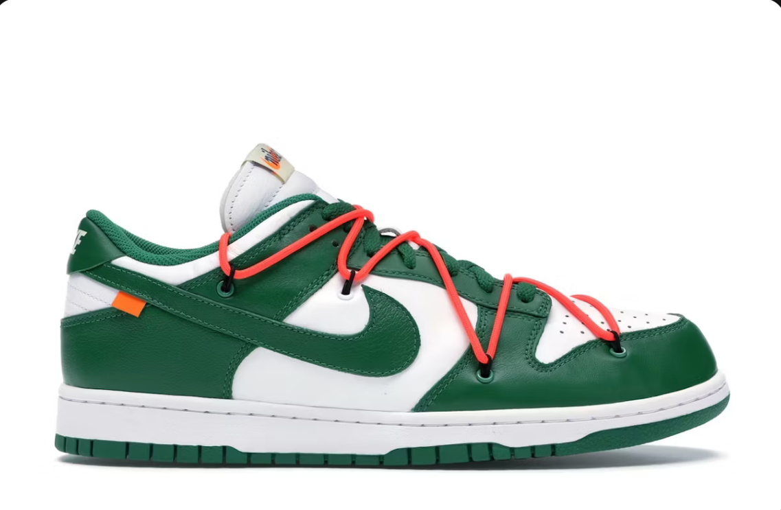 Nike Dunk Low Off-White Pine Green