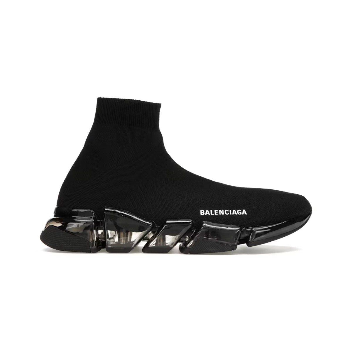 Balenciaga Speed 2.0 Clear Sole Black