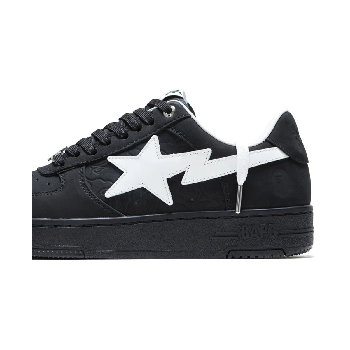 A Bathing Ape "Bapesta" Black/White