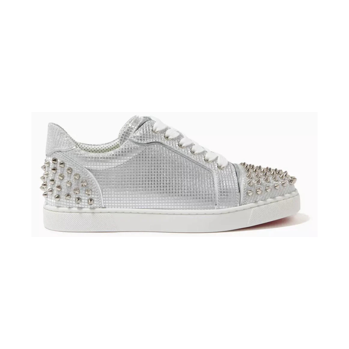 Christian Louboutin Silver Spikes