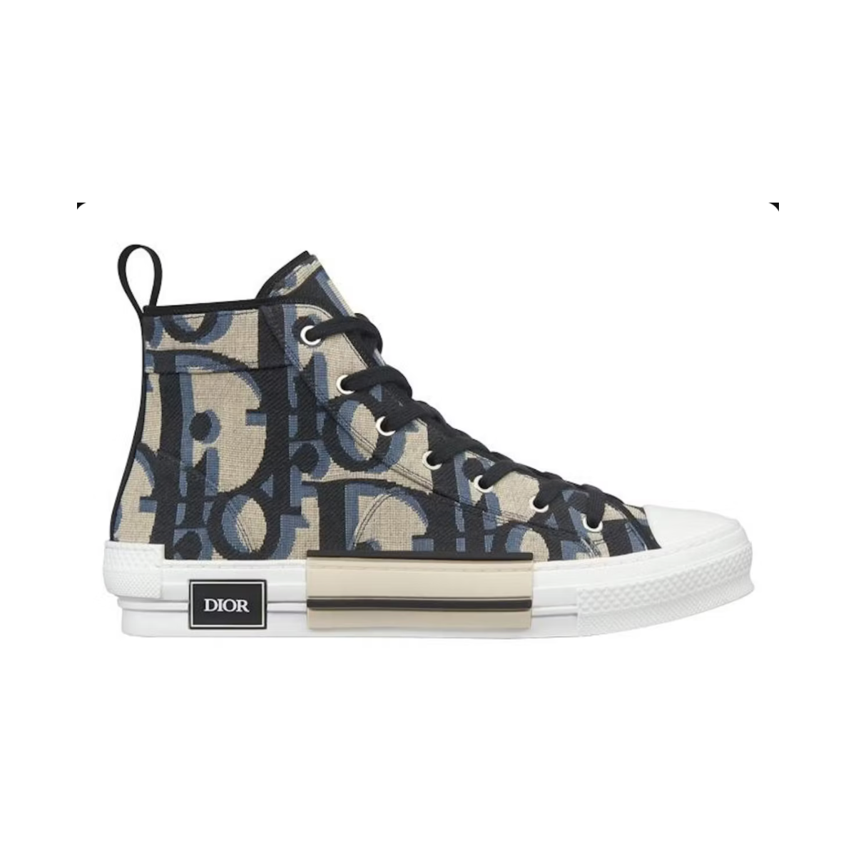 Dior B23 High Maxi Dior Oblique Beige Black