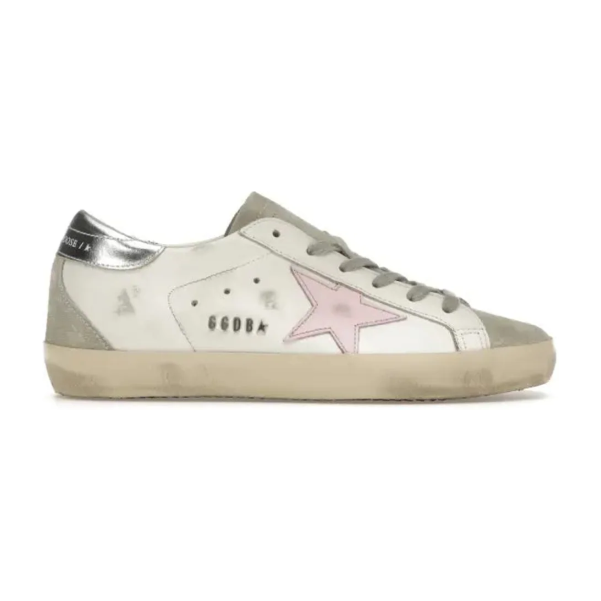 Golden Goose White Ice Silver
