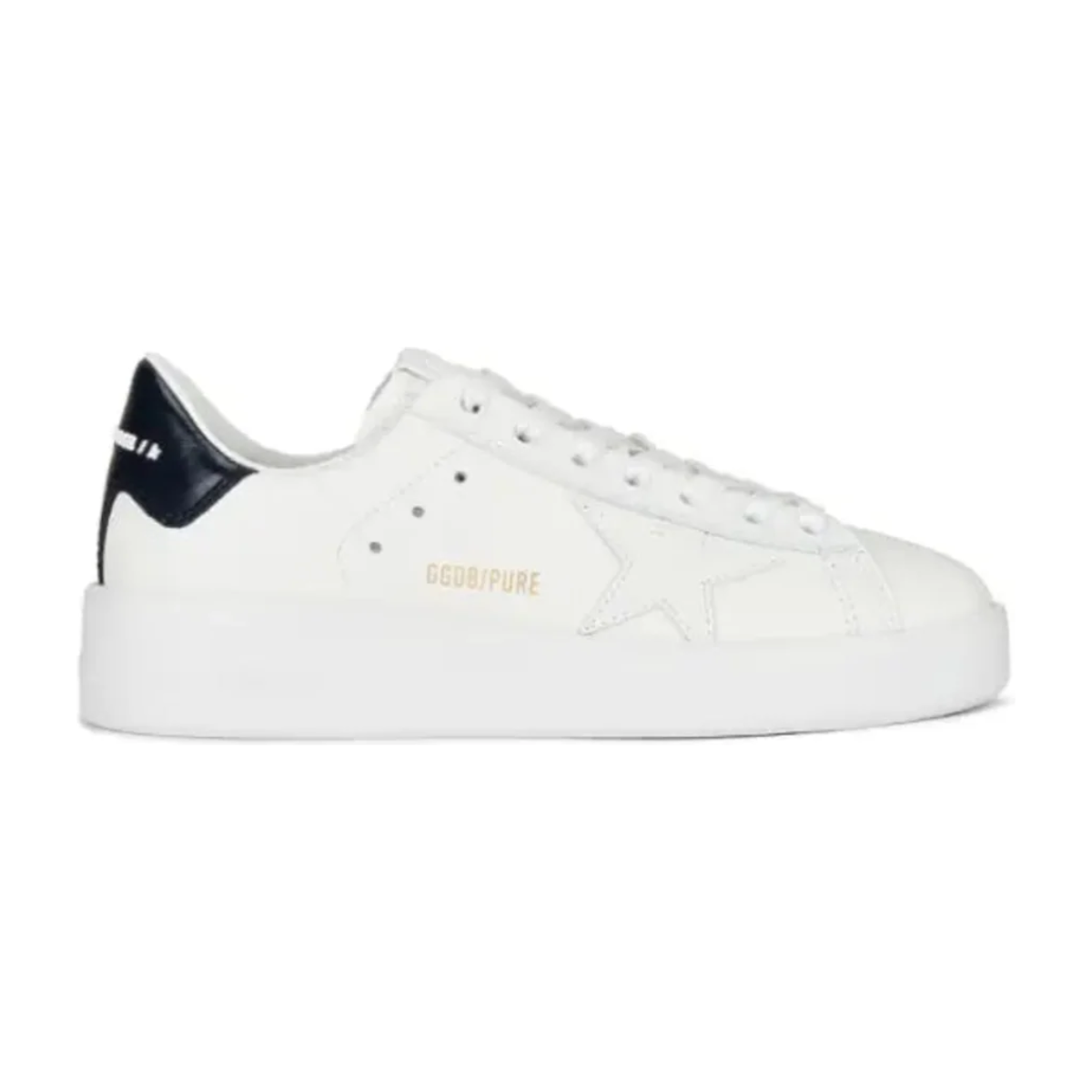 Golden Goose White Navy