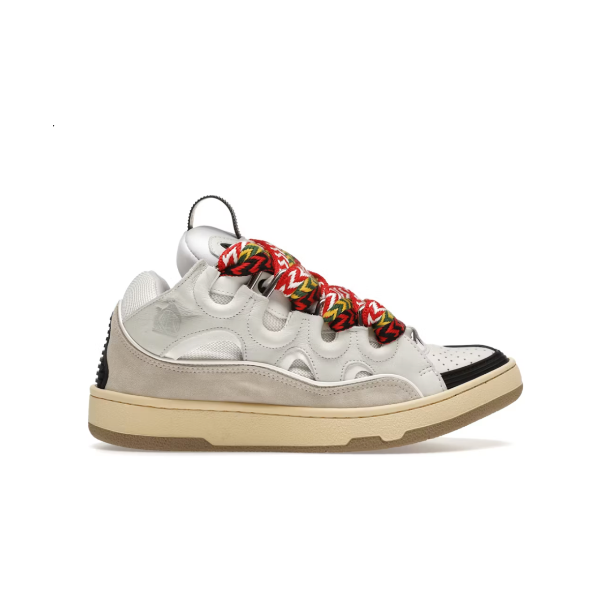Lanvin Leather Curb White Ivory