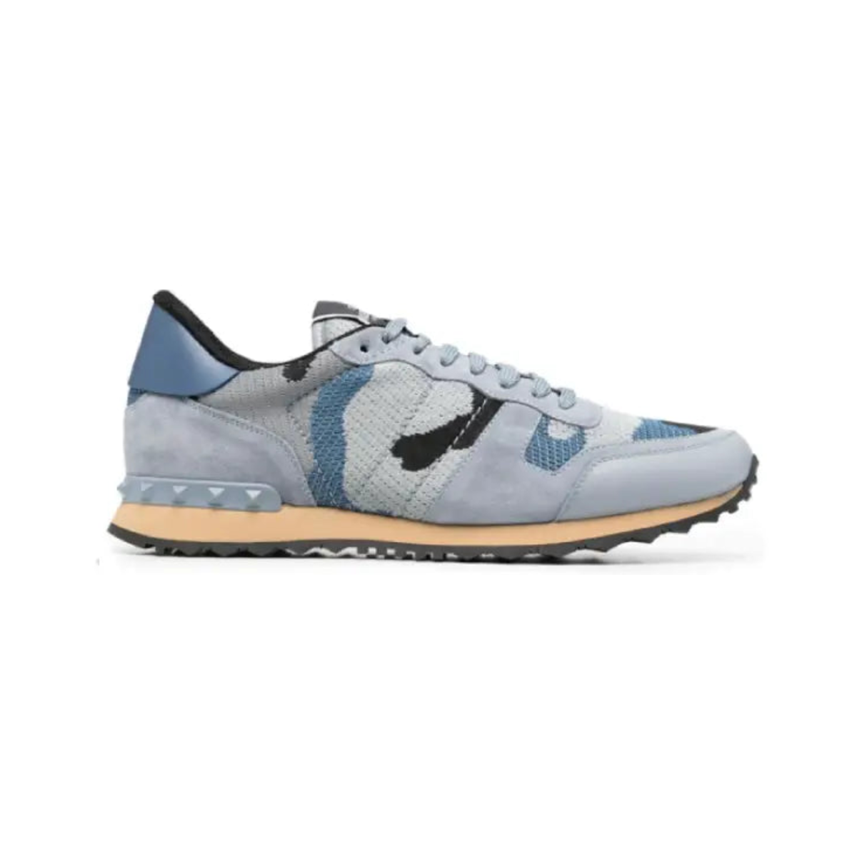 Valentino Garavani RockRunner Grey Indigo Camo