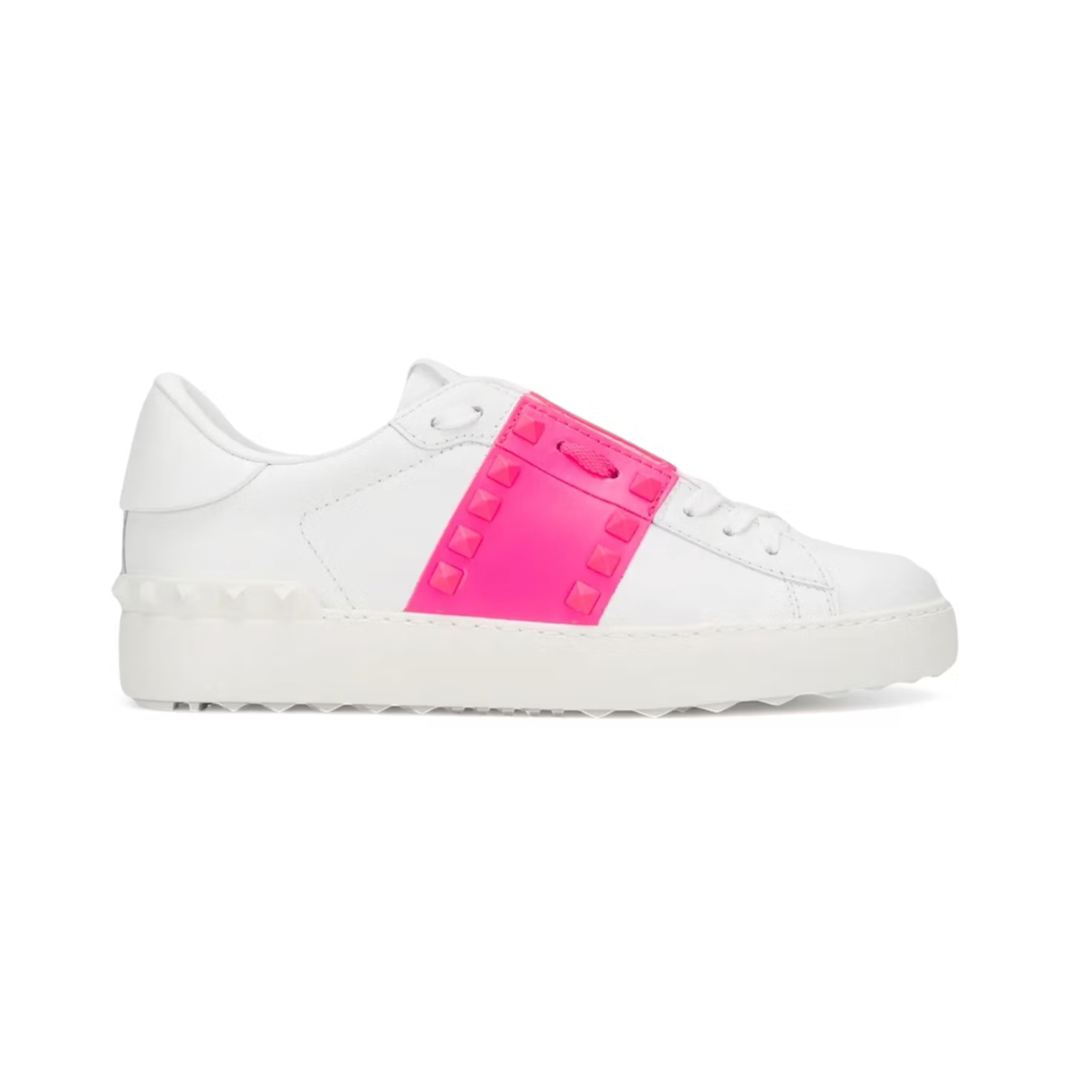 Valentino Garavani Rockstud Untitled White Pink