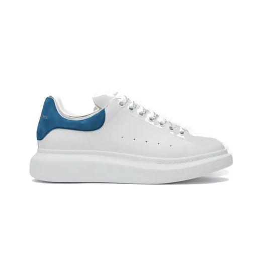 Alexander Mcqueen White Worker Blue