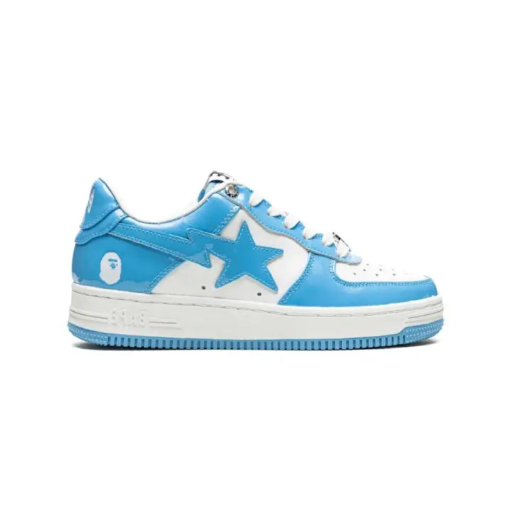 Bape Sta Patent Leather Blue White