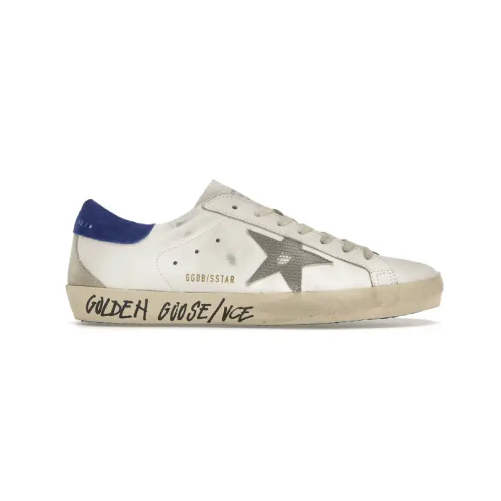 Golden Goose White Snake Blue