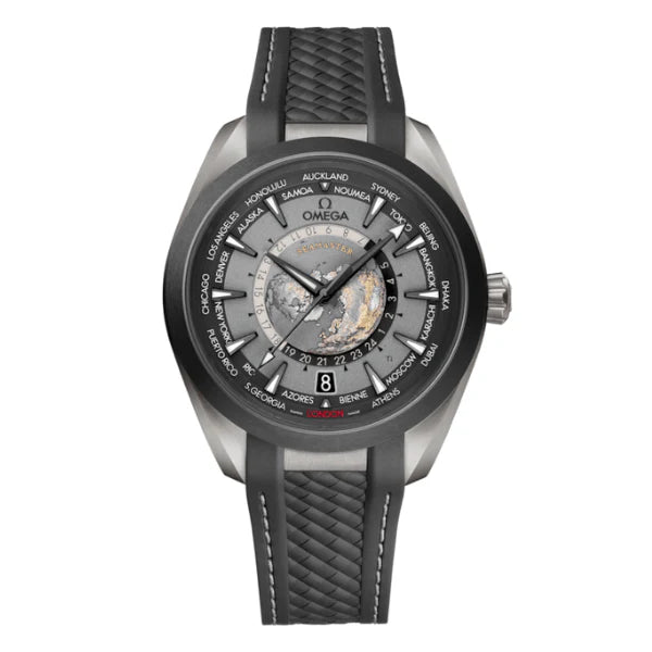 Omega Seamaster Aqua Terra Co-Axial Master Chronometer GMT Worldtimer