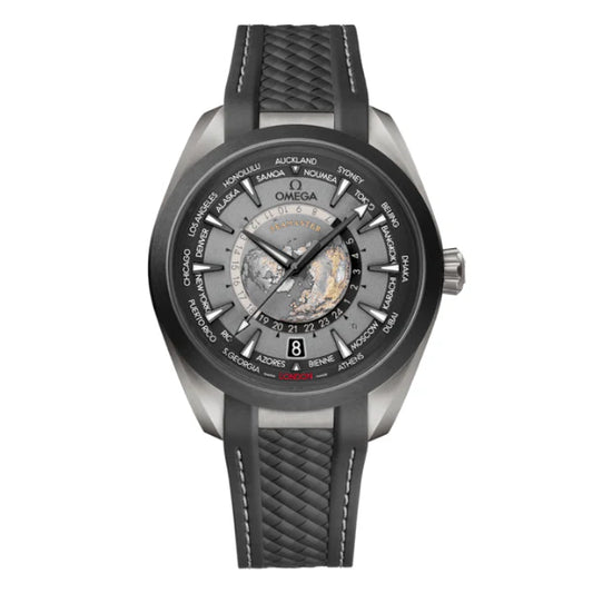 Omega Seamaster Aqua Terra Co-Axial Master Chronometer GMT Worldtimer