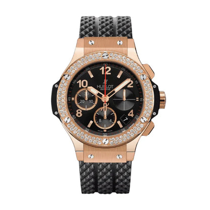 Hublot Big Bang Diamonds 44mm Black Dial Rose Gold ETA.7750