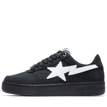 A Bathing Ape "Bapesta" Black/White