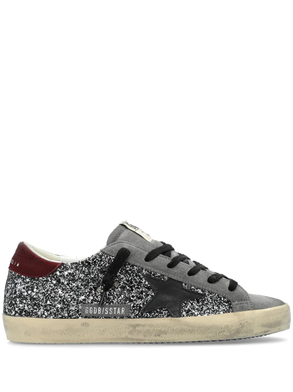 Golden Goose Gray Glitter