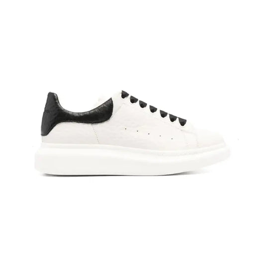 Alexander McQueen White Black Laces