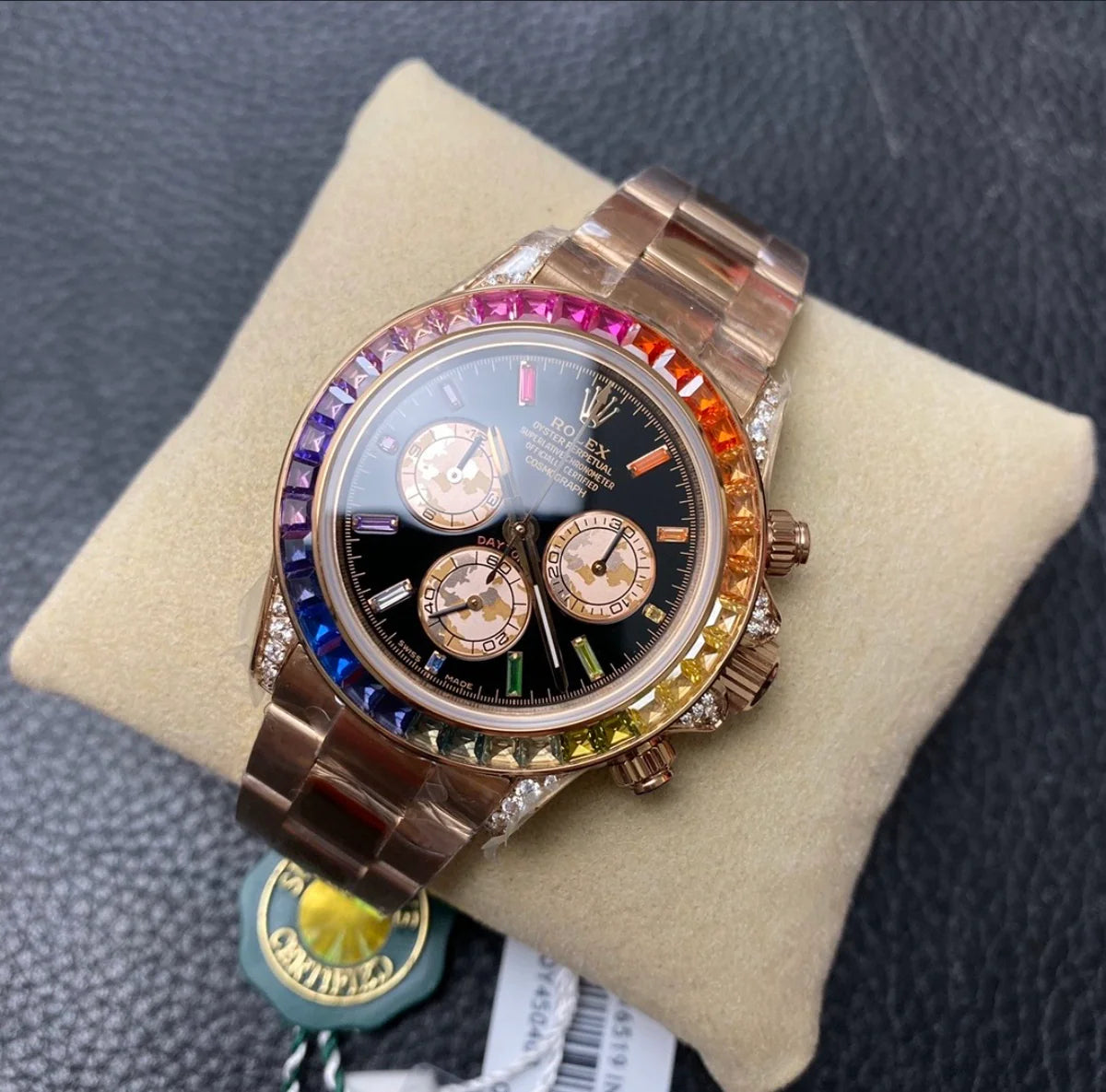 Rolex Daytona- “Rainbow Rosegold”