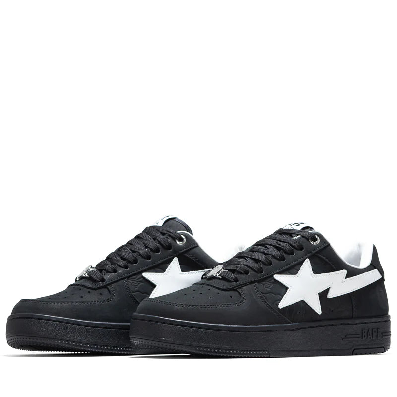 A Bathing Ape "Bapesta" Black/White