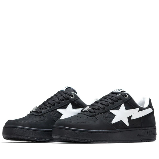 A Bathing Ape "Bapesta" Black/White