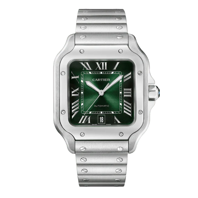 Cartier Santos De Cartier Green Dial Large WSSA0062 39.8mm