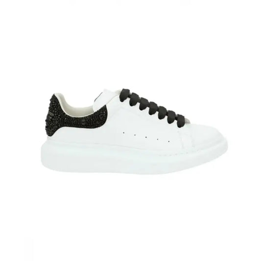 Alexander McQueen White Black Crystal