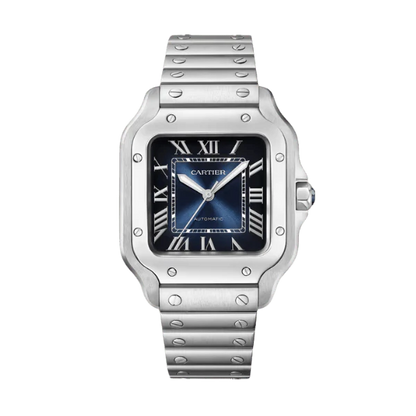 Cartier Santos De Cartier Medium Blue WSSA0063 35.5mm