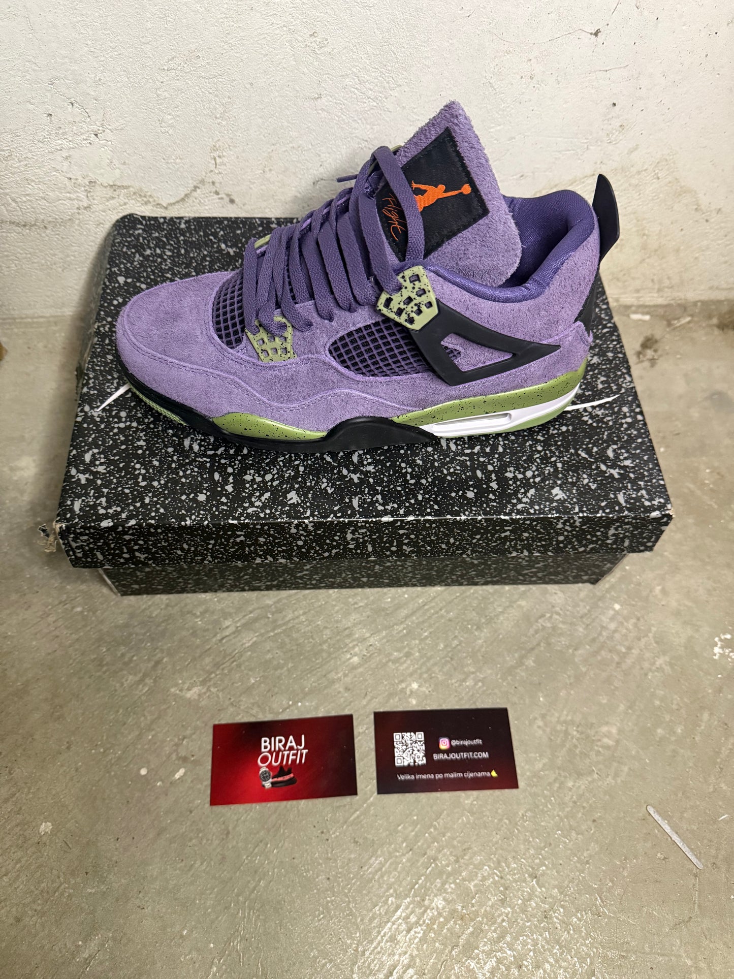 Jordan 4 Canyon Purple Velicina 42