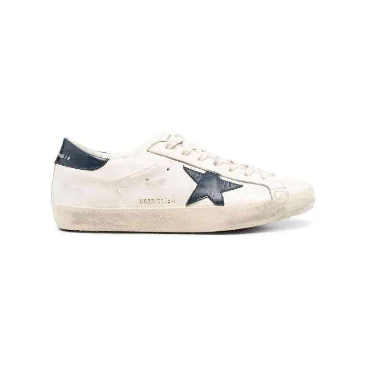 Golden Goose White Night Blue