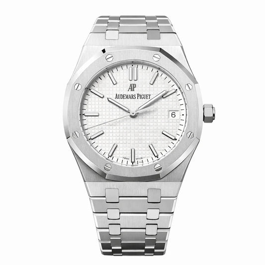 Audemars Piguet Royal Oak 77350ST.OO.1261ST.01 Stainless Steel Silver-Toned Dial