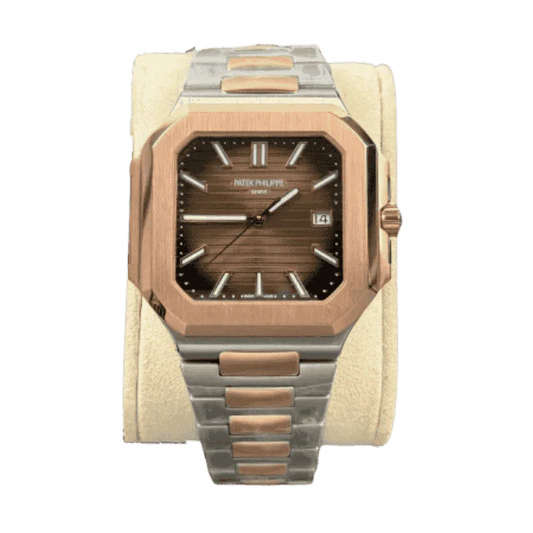 Patek Philippe Cubitus 5821/1AR-001 45mm Chocolate Dial Date Rose Gold