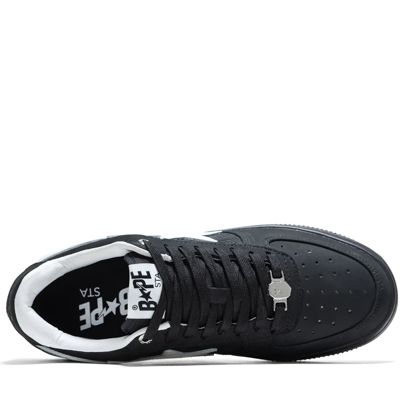 A Bathing Ape "Bapesta" Black/White