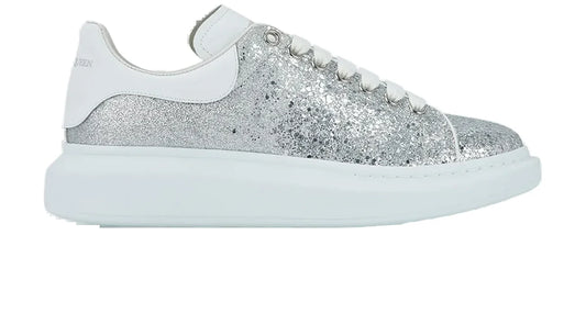 Alexander McQueen Silver Glitter