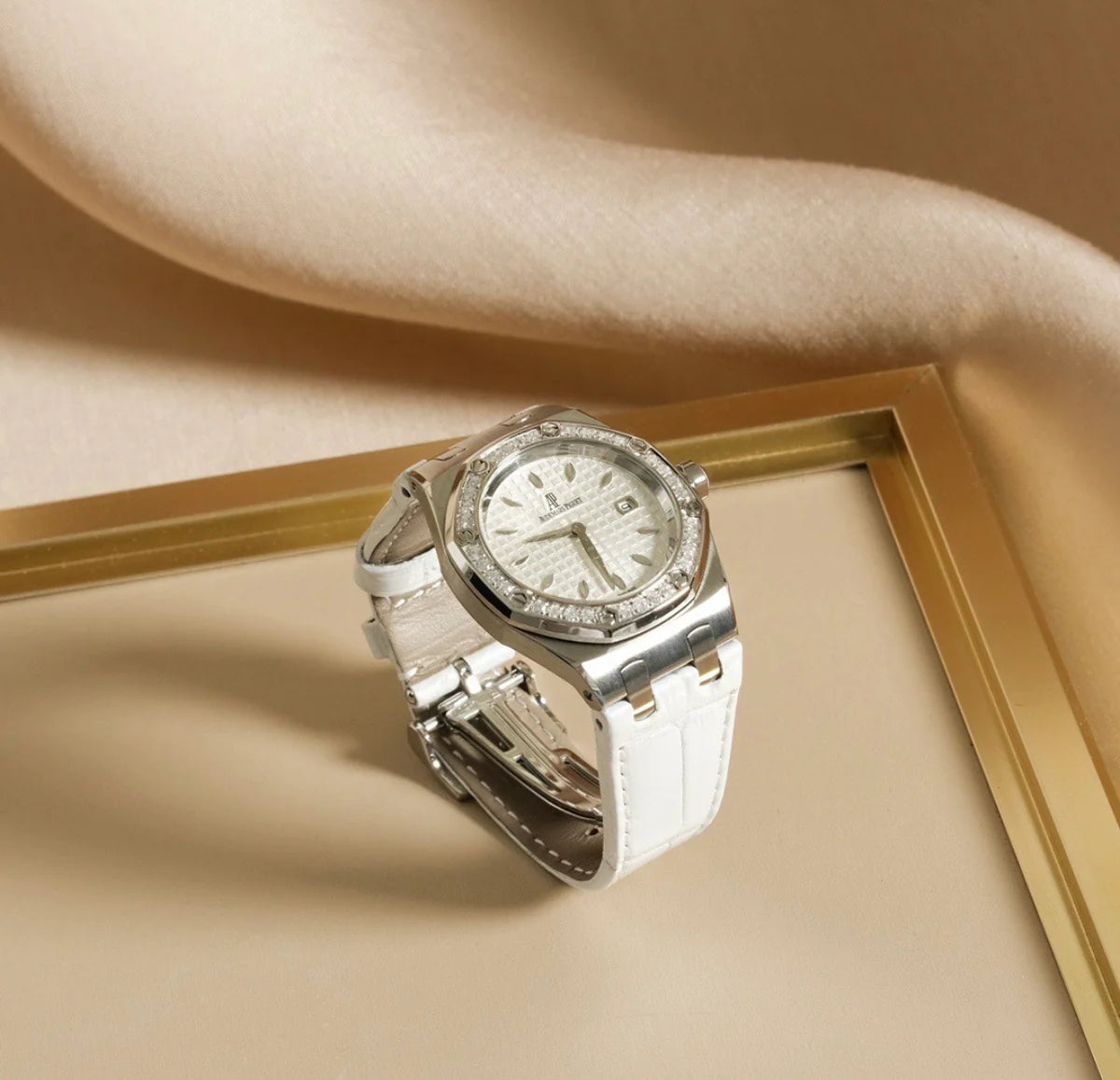 Audemars Piguet Royal Oak Lady Ref. 67601st / 2007 / Dial White / 33mm