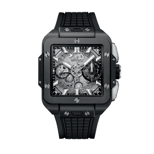 Hublot Square Bang Unico 821.CI.0170.RX 821CI0170RX 42mm Black Dial Ceramic