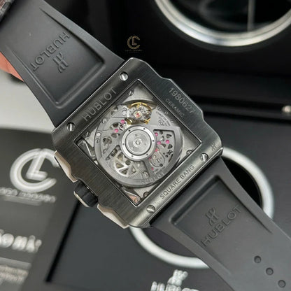 Hublot Square Bang Unico 821.CI.0170.RX 821CI0170RX 42mm Black Dial Ceramic